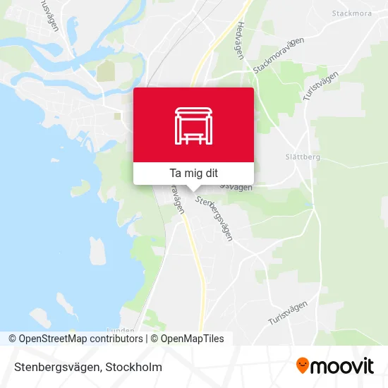 Stenbergsvägen karta