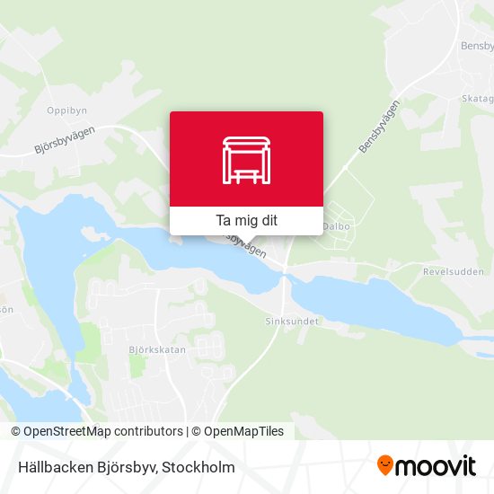 Hällbacken Björsbyv karta
