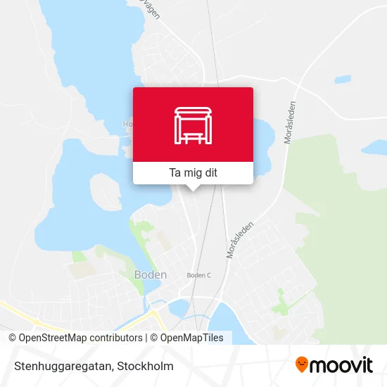 Stenhuggaregatan karta