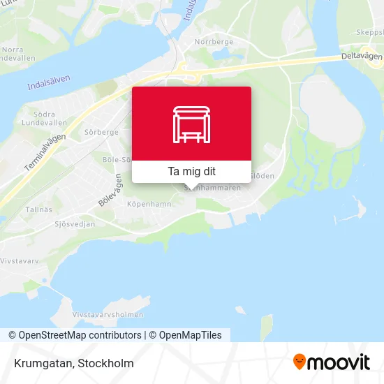 Krumgatan karta