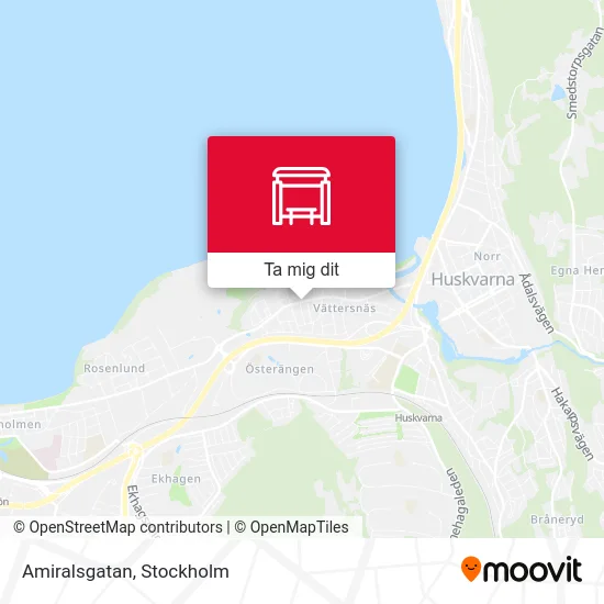 Amiralsgatan karta