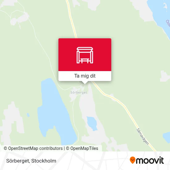 Sörberget karta