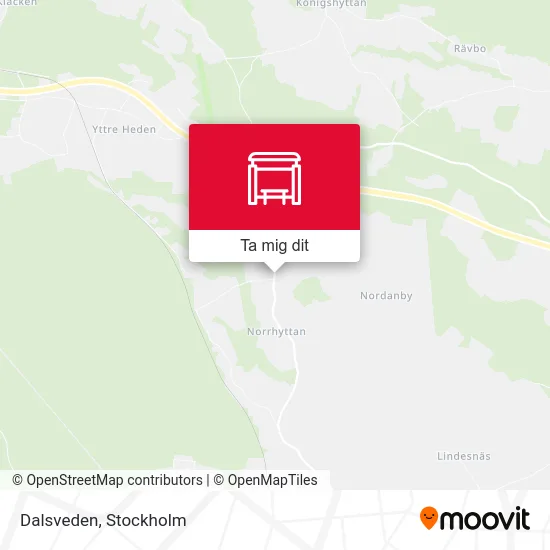 Dalsveden karta