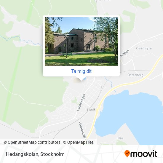 Hedängskolan karta