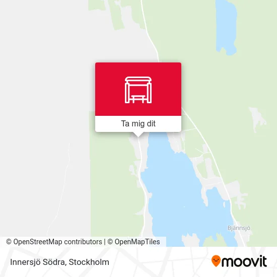 Innersjö Södra karta