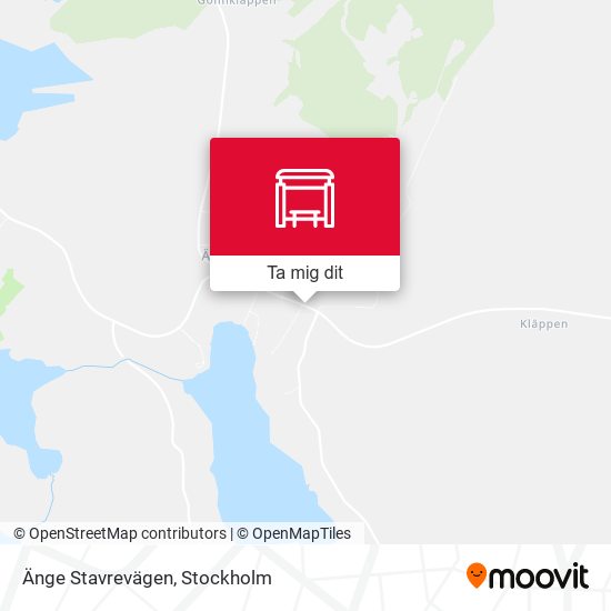 Änge Stavrevägen karta