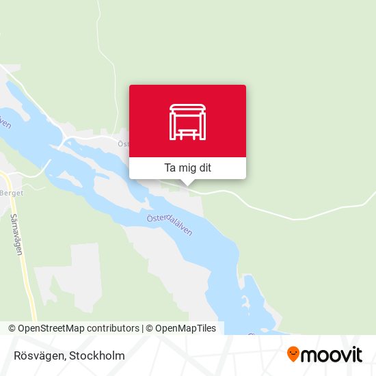 Rösvägen karta