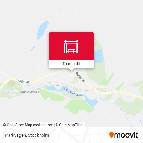 Parkvägen karta