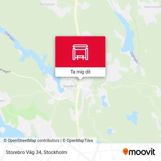 Storebro Väg 34 karta