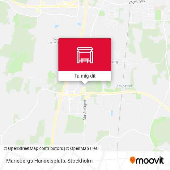 Mariebergs Handelsplats karta