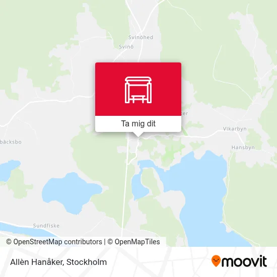 Allèn Hanåker karta
