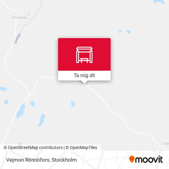 Vejmon Rönnöfors karta
