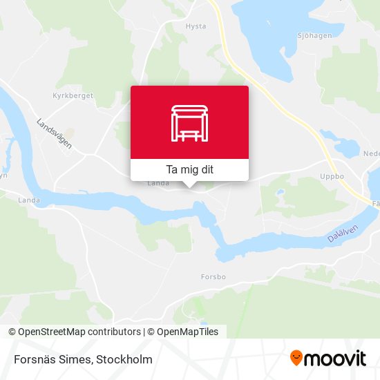 Forsnäs Simes karta