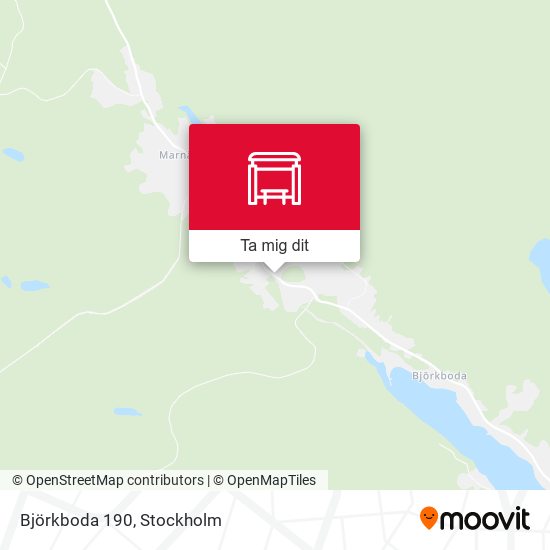 Björkboda 190 karta