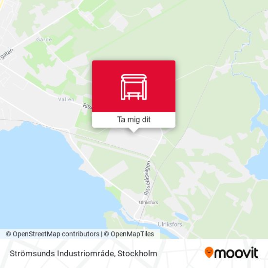 Strömsunds Industriområde karta