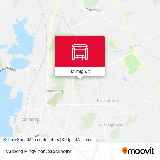 Varberg Pingvinen karta
