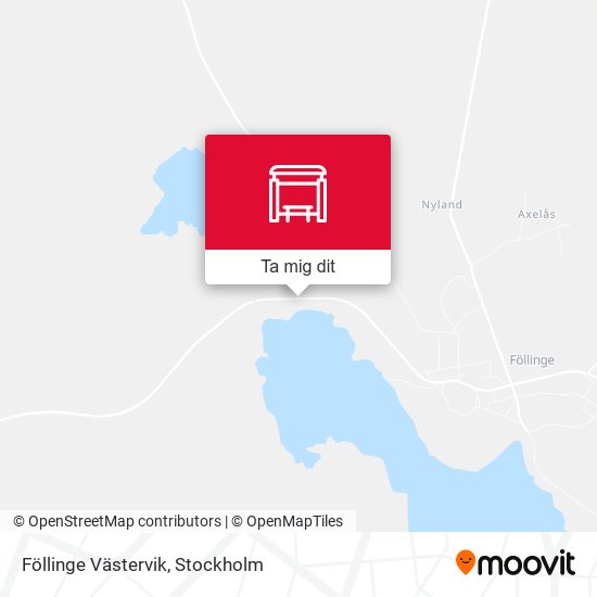 Föllinge Västervik karta
