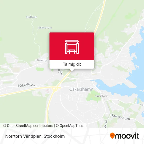 Norrtorn Vändplan karta