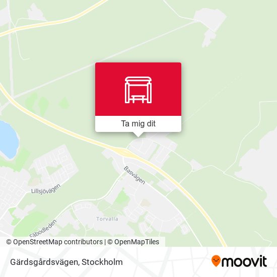 Gärdsgårdsvägen karta