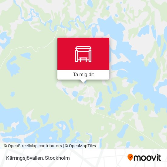 Kärringsjövallen karta