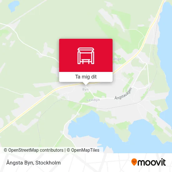 Ångsta Byn karta
