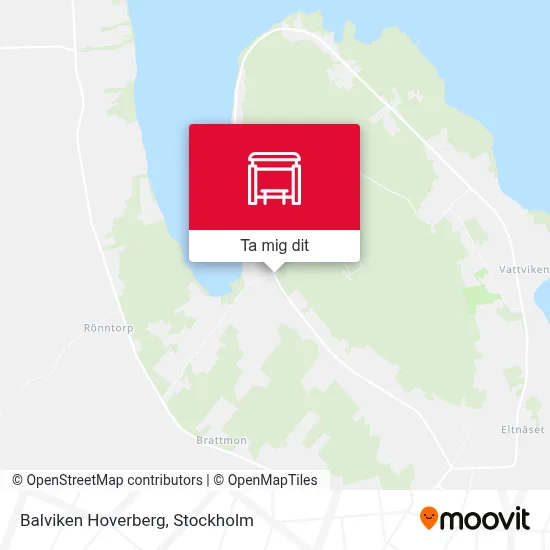 Balviken Hoverberg karta
