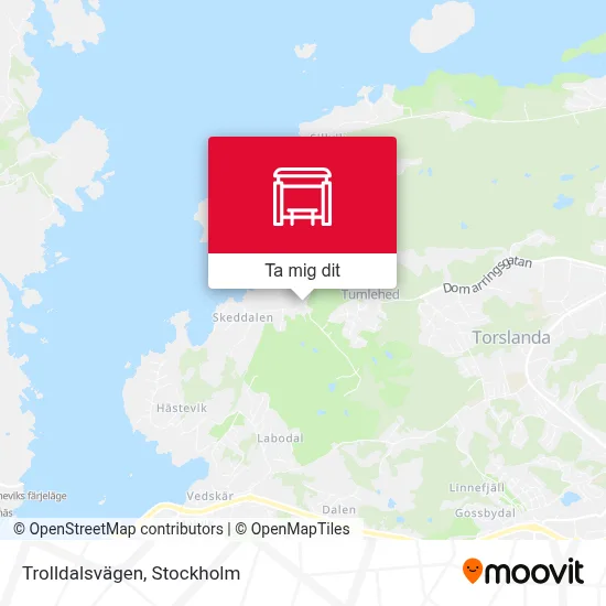 Trolldalsvägen karta