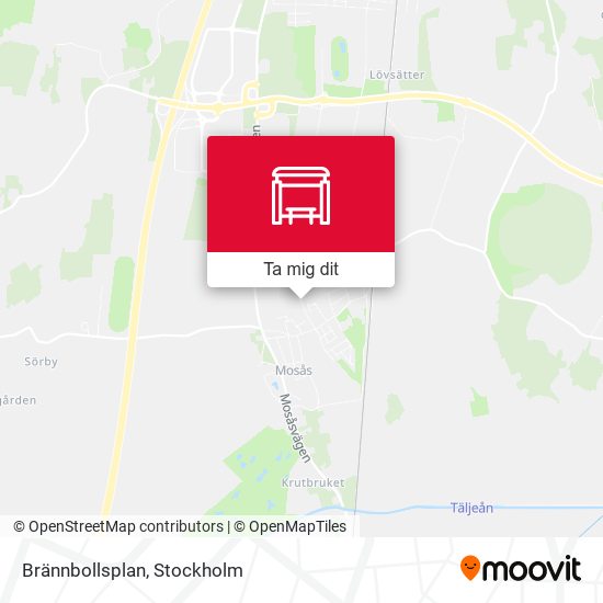 Brännbollsplan karta