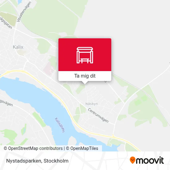 Nystadsparken karta