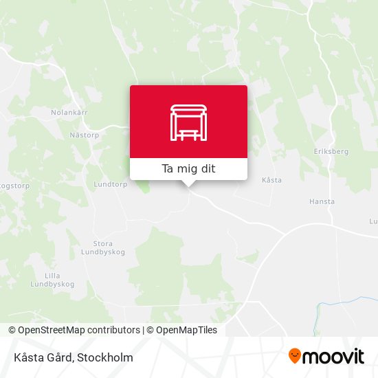 Kåsta Gård karta
