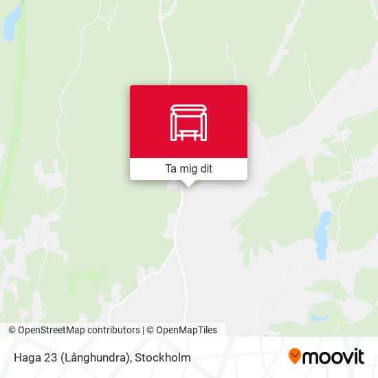 Haga 23 (Långhundra) karta