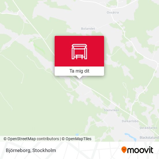 Björneborg karta