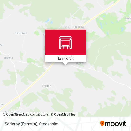 Söderby (Ramsta) karta