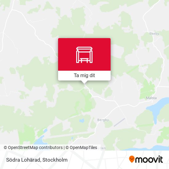 Södra Lohärad karta