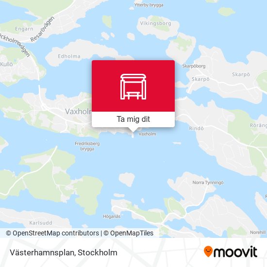 Västerhamnsplan karta