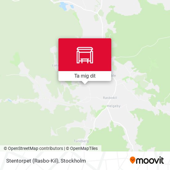 Stentorpet (Rasbo-Kil) karta