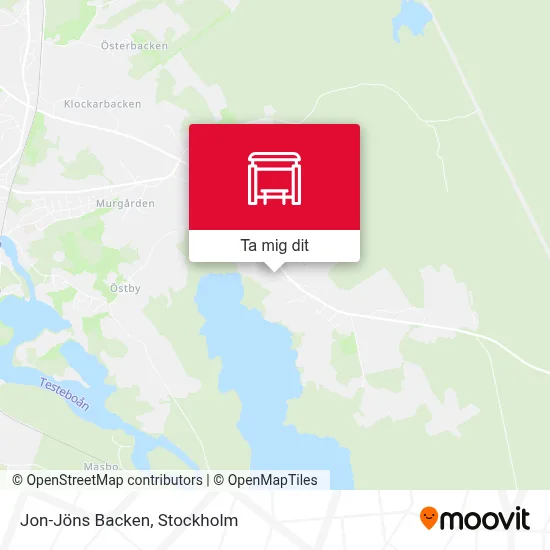 Jon-Jöns Backen karta