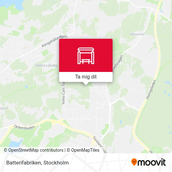 Batterifabriken karta