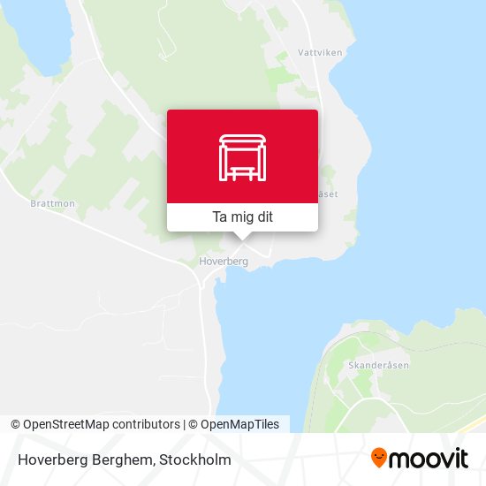 Hoverberg Berghem karta