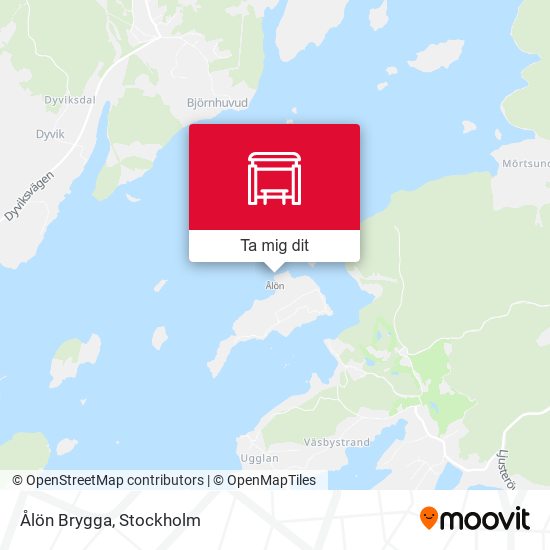 Ålön Brygga karta