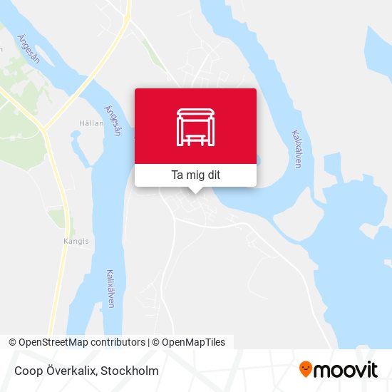 Coop Överkalix karta