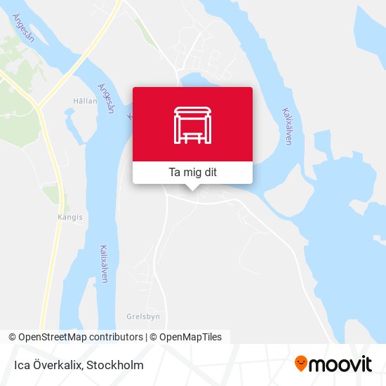 Ica Överkalix karta