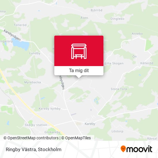 Ringby Västra karta