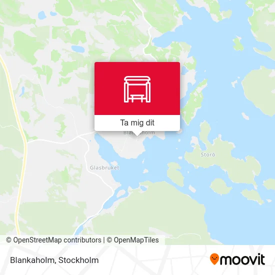 Blankaholm karta