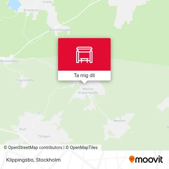 Klippingsbo karta