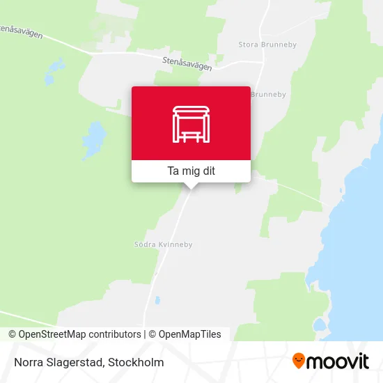 Norra Slagerstad karta