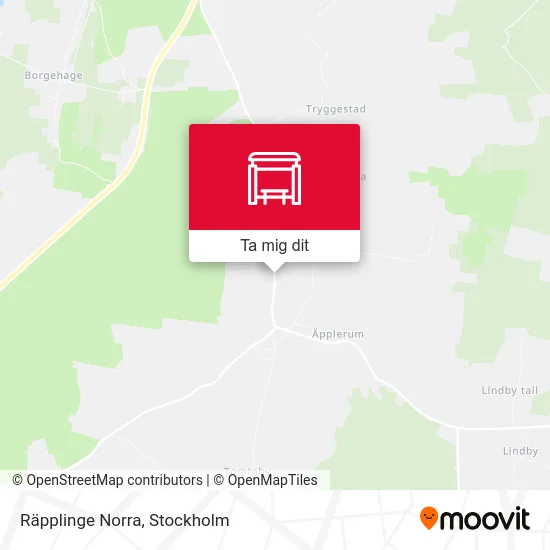 Räpplinge Norra karta