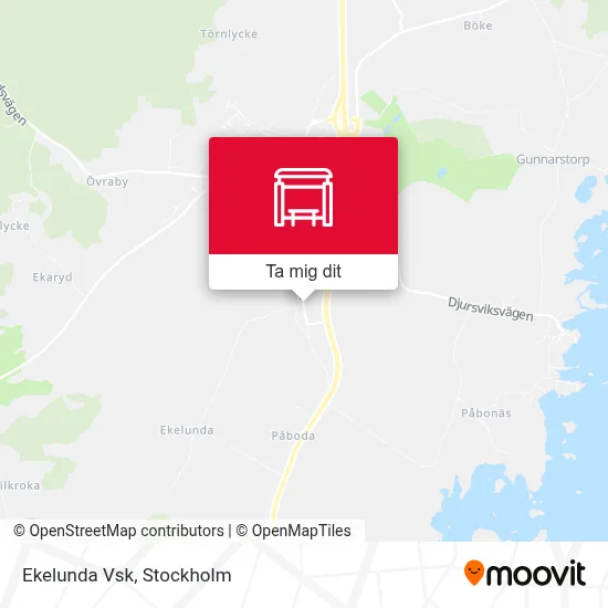 Ekelunda Vsk karta