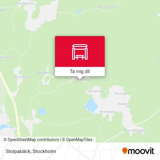Stolpabäck karta