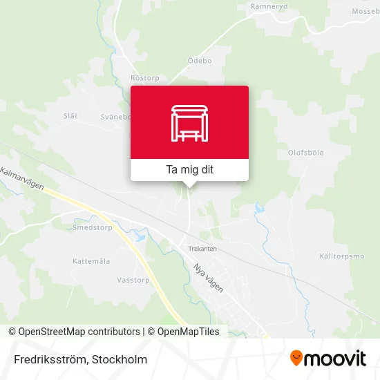 Fredriksström karta